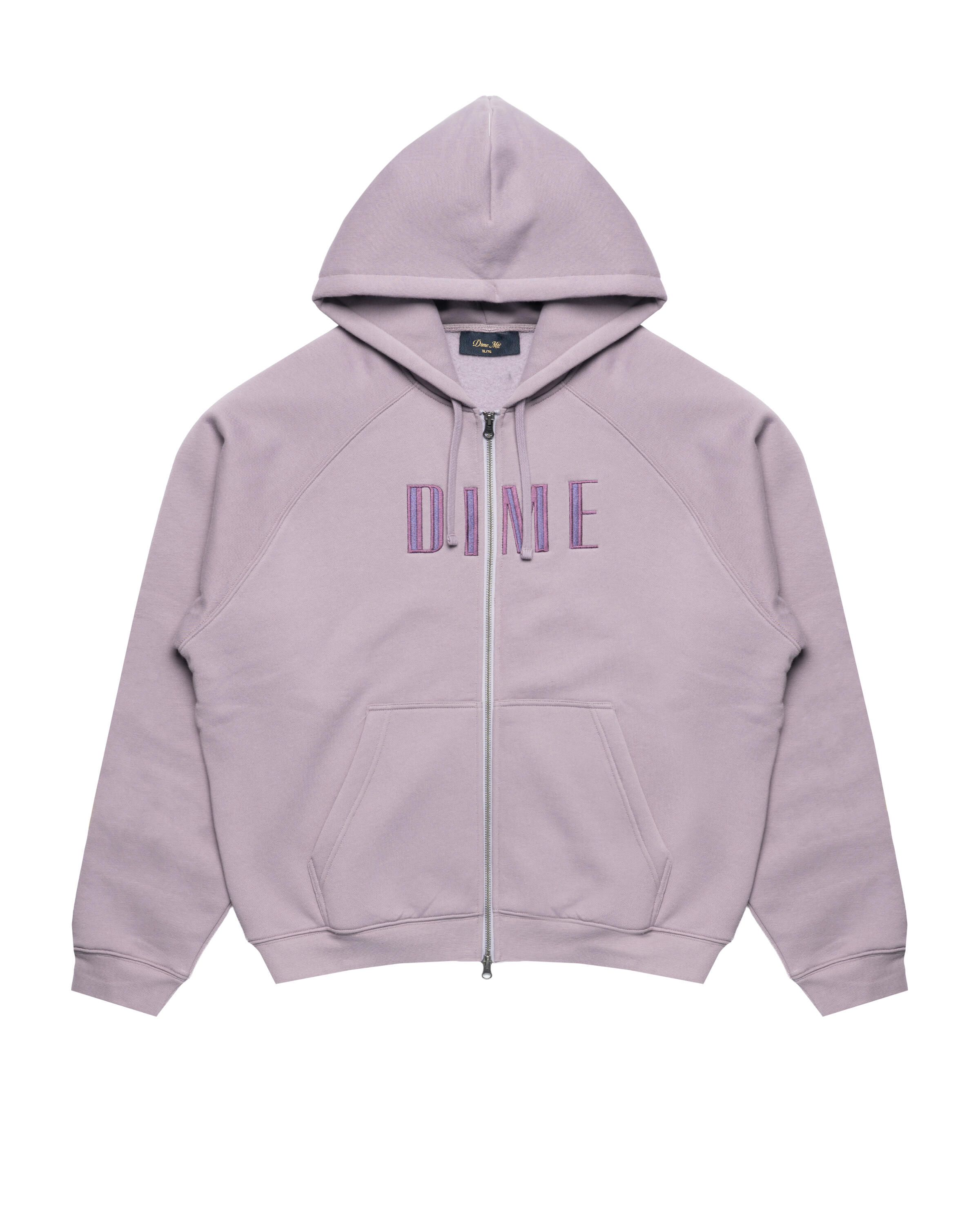 Dime Blocks Zip Hoodie | DIMESP2648MAU | AFEW STORE